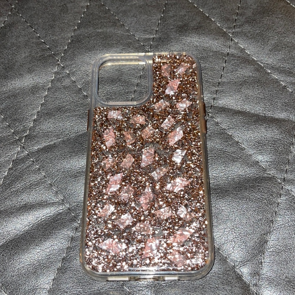 iphone 12 ProMax Glitter case